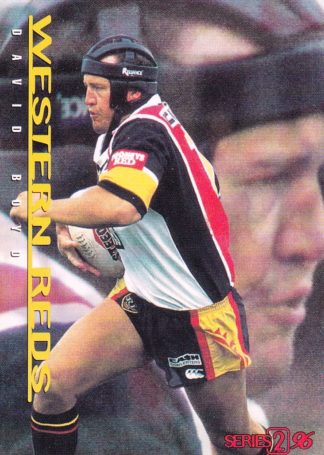 1996 Dynamic Series 2 Common Card - Base 163 David Boyd Western Reds