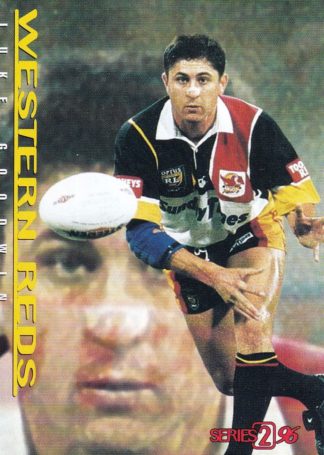 1996 Dynamic Series 2 Common Card - Base 166 Luke Goodwin Western Reds