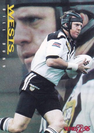 1996 Dynamic Series 2 Common Card - Base 176 Bill Dunn Western Suburbs Magpies