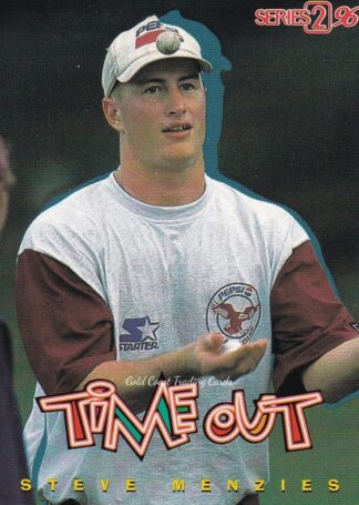1996 Dynamic Series 2 Common Card - Base 192 Steve Menzies Manly Sea Eagles