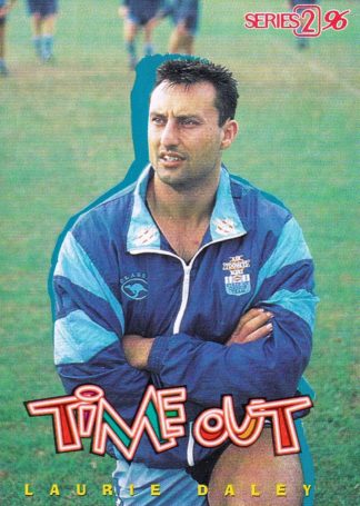 1996 Dynamic Series 2 Common Card - Base 195 Laurie Daley Canberra Raiders