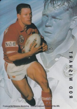 1996 Dynamic Series 3 Acetate Cel Card - A2 Rod Wishart Illawarra Steelers