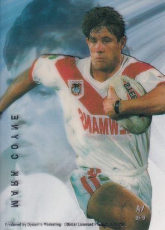 1996 Dynamic Series 3 Acetate Cel Card - A7 Mark Coyne St George Dragons