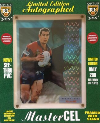 1996 Dynamic Series 3 Signature Gold Master Cel Signatures