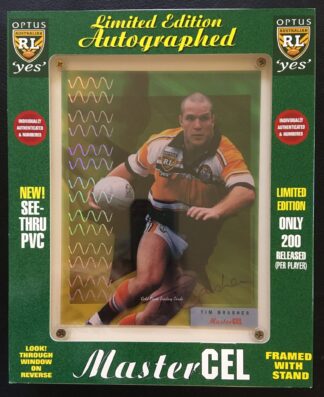 1996 Dynamic Series 3 Master Cel Signature - W5 Tim Brasher Sydney Tigers - #180 / 200