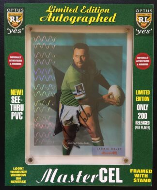 1996 Dynamic Series 3 Master Cel Signature - W7 Laurie Daley Canberra Raiders - #180 / 200