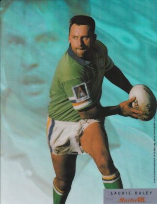 1996 Dynamic Series 3 Master Cel Unsigned Card - W7 Laurie Daley Canberra Raiders