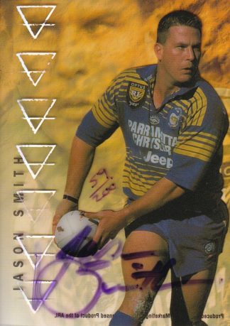 1996 Dynamic Series 3 Acetate Cel Signature - E5 Jason Smith Parramatta Eels - #059 / 200