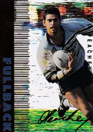 1996 Dynamic Series 3 Common Card - Base 06 David Peachey Cronulla Sharks