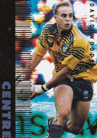 1996 Dynamic Series 3 Common Card - Base 13 David Woods Parramatta Eels