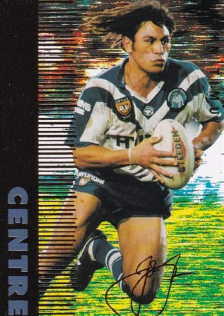 1996 Dynamic Series 3 Common Card - Base 15 John Timu Canterbury Bulldogs