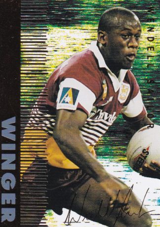 1996 Dynamic Series 3 Common Card - Base 20 Wendell Sailor Brisbane Broncos