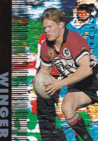 1996 Dynamic Series 3 Common Card - Base 21 Brett Dallas North Sydney Bears