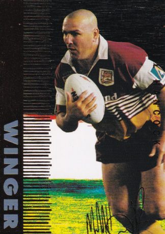 1996 Dynamic Series 3 Common Card - Base 22 Michael Hancock Brisbane Broncos