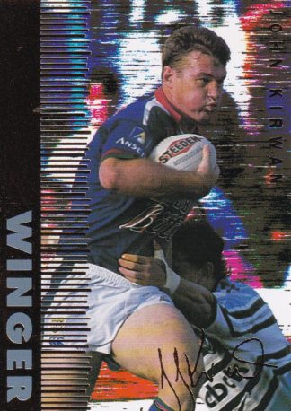 1996 Dynamic Series 3 Common Card - Base 27 John Kirwan Auckland Warriors