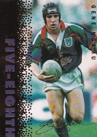 1996 Dynamic Series 3 Common Card - Base 36 Gene Ngamu Auckland Warriors