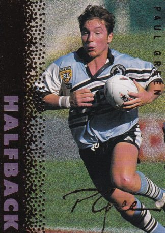 1996 Dynamic Series 3 Common Card - Base 40 Paul Green Cronulla Sharks