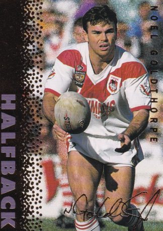 1996 Dynamic Series 3 Common Card - Base 42 Noel Goldthorpe St George Dragons