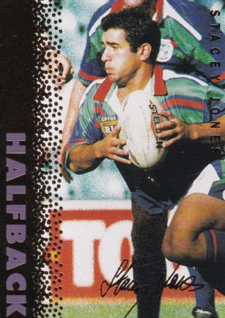 1996 Dynamic Series 3 Common Card - Base 43 Stacey Jones Auckland Warriors