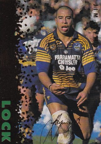 1996 Dynamic Series 3 Common Card - Base 52 Jim Dymock Parramatta Eels
