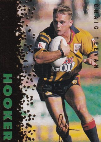 1996 Dynamic Series 3 Common Card - Base 57 Craig Teevan South Qld Crushers