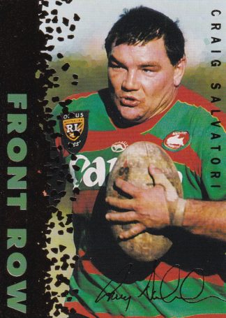 1996 Dynamic Series 3 Common Card - Base 68 Craig Salvatori South Sydney Rabbitohs