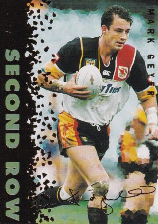 1996 Dynamic Series 3 Common Card - Base 77 Mark Geyer Western Reds