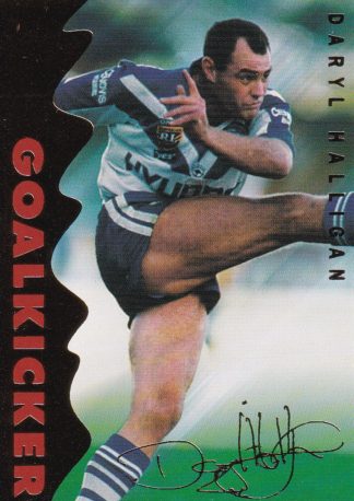 1996 Dynamic Series 3 Common Card - Base 84 Daryl Halligan Canterbury Bulldogs