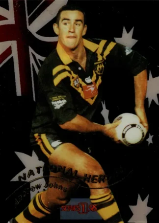 1996 Dynamic Series 1 National Heroes Signature - NHS1 Andrew Johns