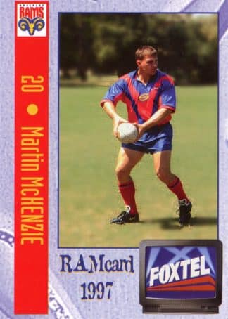 1997 Adelaide Rams Foxtel Set - Base 20 Martin McKenzie