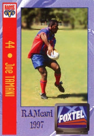 1997 Adelaide Rams Foxtel Set - Base 44 Joe Tamani