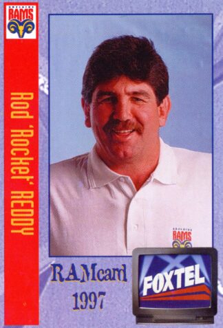 1997 Adelaide Rams Foxtel Set - Coach Rod Reddy
