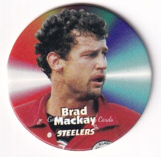 1997 Dynamic Fatty Fun Pack Turn It Up Pog - 08 Brad Mackay Illawarra Steelers