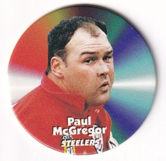 1997 Dynamic Fatty Fun Pack Turn It Up Pog - 09 Paul McGregor Illawarra Steelers