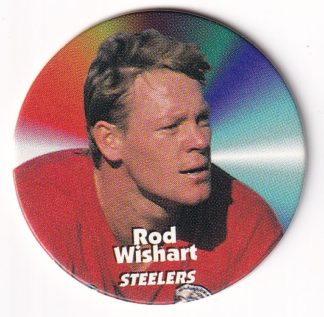 1997 Dynamic Fatty Fun Pack Turn It Up Pog - 10 Rod Wishart Illawarra Steelers