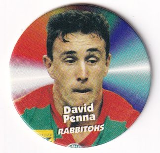 1997 Dynamic Fatty Fun Pack Turn It Up Pog - 12 David Penna South Sydney Rabbitohs