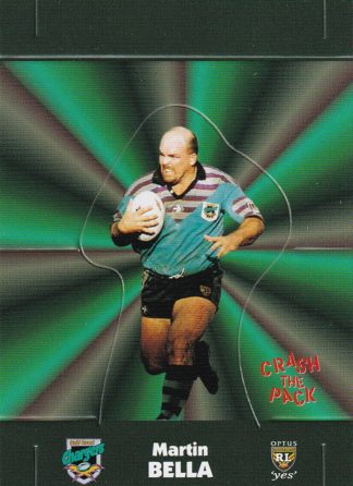 1997 Dynamic Fatty Fun Pack Pop Up - 03 Martin Bella Gold Coast Chargers
