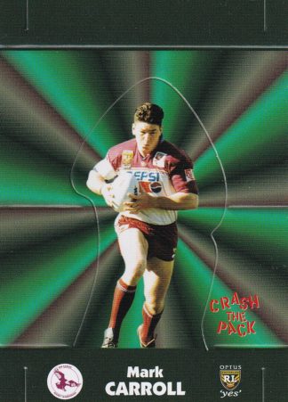 1997 Dynamic Fatty Fun Pack Pop Up - 07 Mark Carroll Manly Sea Eagles