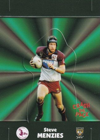 1997 Dynamic Fatty Fun Pack Pop Up - 08 Steve Menzies Manly Sea Eagles