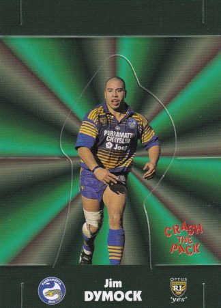 1997 Dynamic Fatty Fun Pack Pop Up - 15 Jim Dymock Parramatta Eels