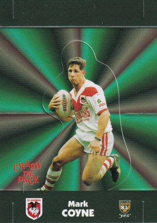 1997 Dynamic Fatty Fun Pack Pop Up - 16 Mark Coyne St George Dragons