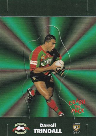 1997 Dynamic Fatty Fun Pack Pop Up - 19 Darrell Trindall South Sydney Rabbitohs
