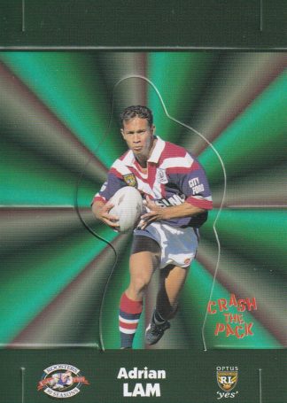 1997 Dynamic Fatty Fun Pack Pop Up - 21 Adrian Lam Sydney City Roosters