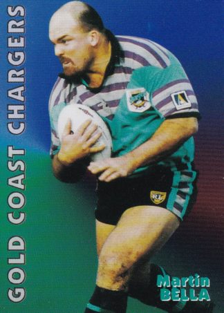 1997 Dynamic Fatty Fun Pack Common Card - Base 007 Martin Bella Gold Coast Chargers