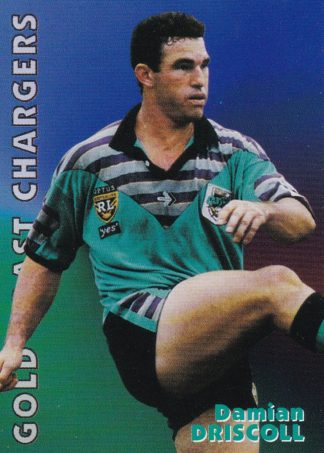 1997 Dynamic Fatty Fun Pack Common Card - Base 008 Damien Driscoll Gold Coast Chargers