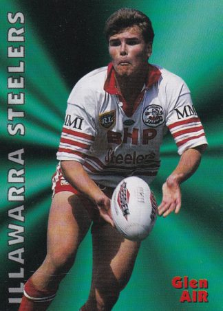 1997 Dynamic Fatty Fun Pack Common Card - Base 017 Glen Air Illawarra Steelers