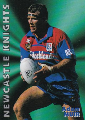 1997 Dynamic Fatty Fun Pack Common Card - Base 029 Adam Muir Newcastle Knights