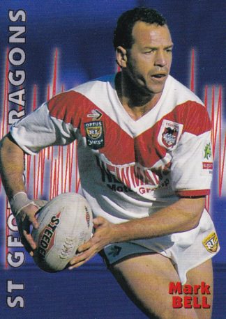 1997 Dynamic Fatty Fun Pack Common Card - Base 043 Mark Bell St George Dragons