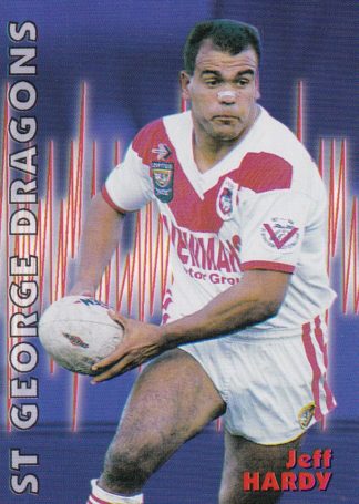 1997 Dynamic Fatty Fun Pack Common Card - Base 046 Jeff Hardy St George Dragons
