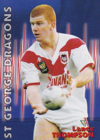 1997 Dynamic Fatty Fun Pack Common Card - Base 047 Lance Thompson St George Dragons